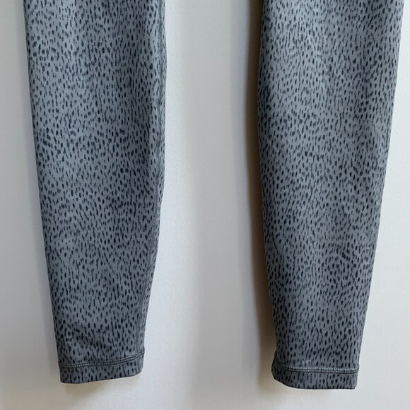 Lululemon Dottie Dash Wunder Under Legging Roll Down Fold Over 8-10 Full Length - Picture 7 of 12